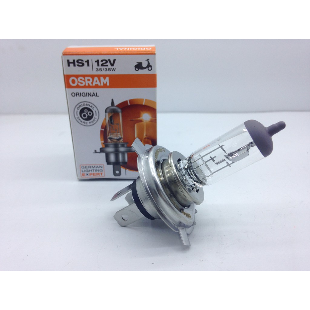 Bóng pha osram 12v / 35w bóng 3 chân h4 lắp cho wave rs ,rsx airblade ,lead ,