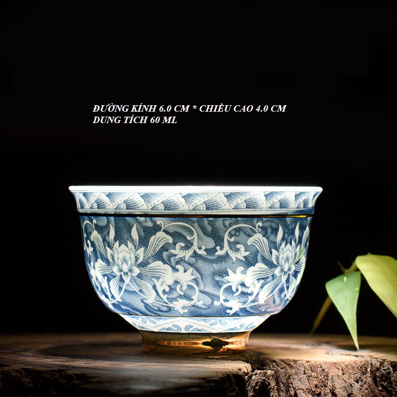 Chén Sứ Cảnh Đức - Sứ Trắng Thấu Quang