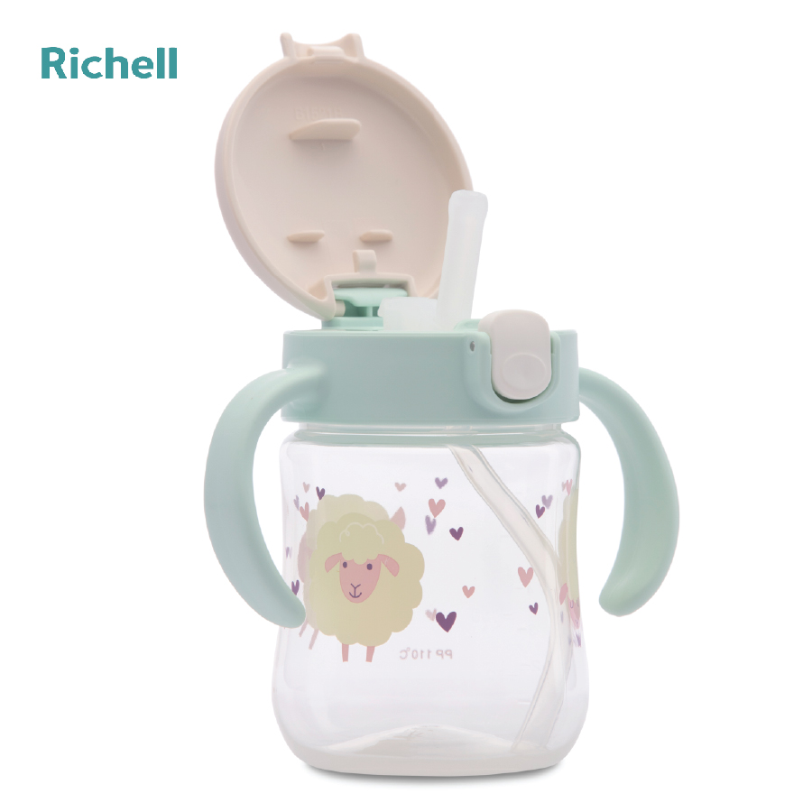 CỐC ỐNG HÚT MUGOOD RICHELL XANH NHẠT