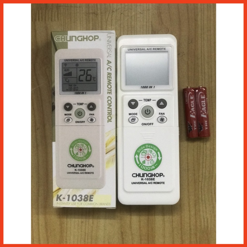 Điều khiển điều hòa đa năng 1038 Chunghop