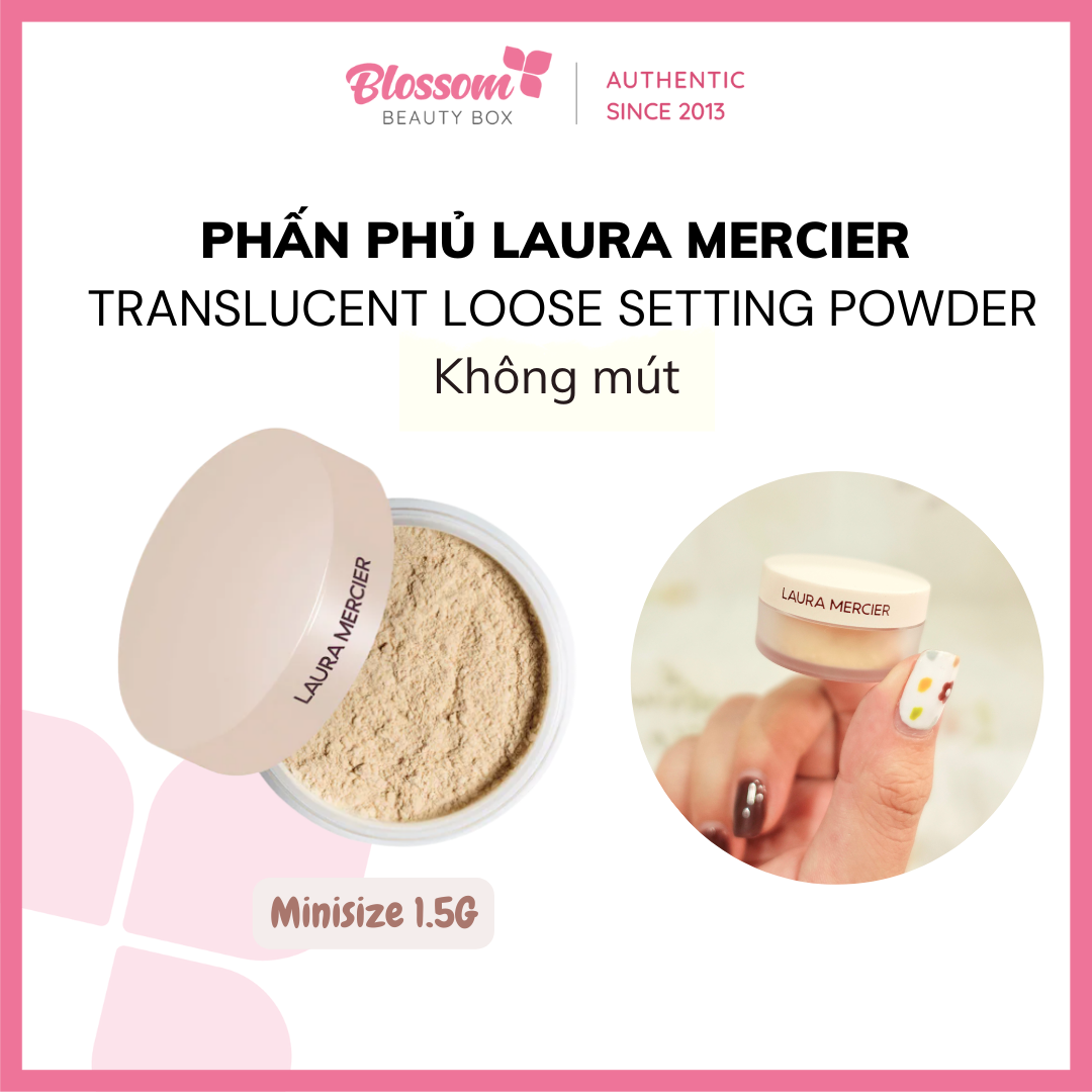 Minisize 5G - Phấn phủ Laura Mercier Translucent BLUR Loose Setting Powder