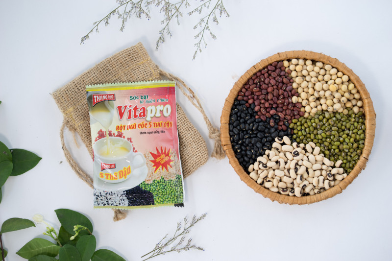 [HCM]Bột ngũ cốc 5 thứ đậu có đường Vitapro cao cấp