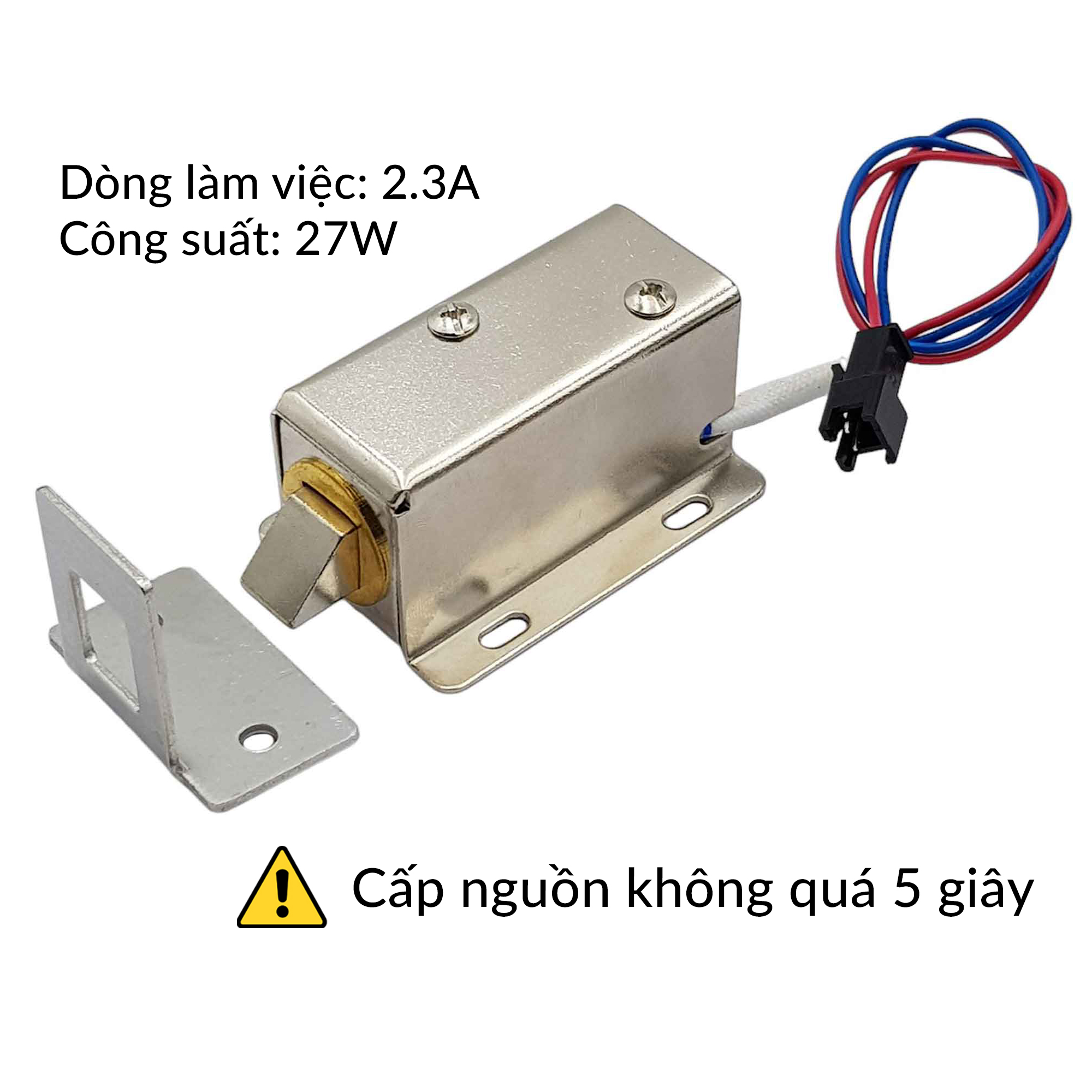 Khóa Chốt Điện Từ LY-03 Lực Lớn (3N)