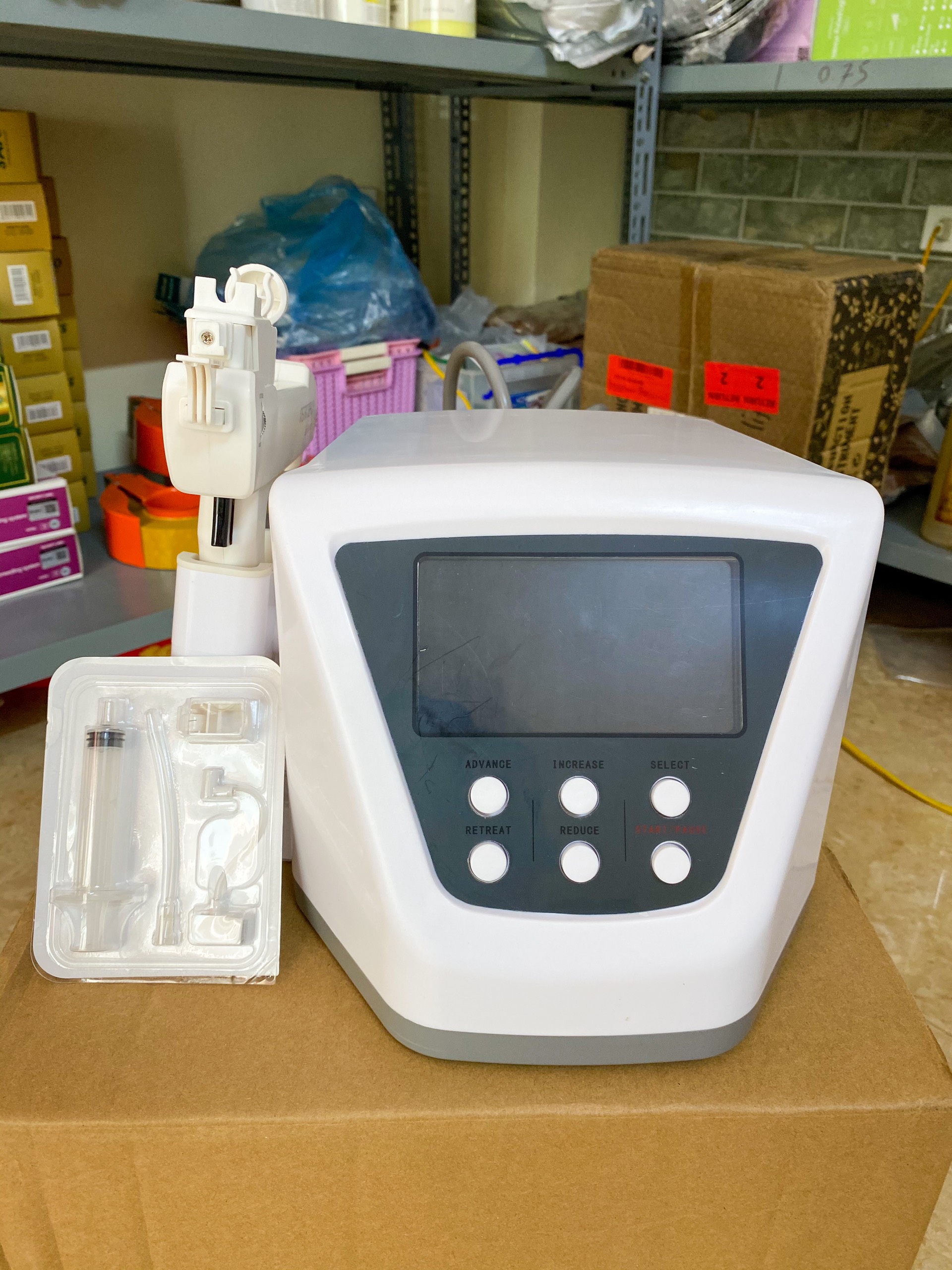 Máy Cấy Dưỡng Chất, Máy Cấy Tinh Chất MesoGun ( Bảo Hành 12 Tháng )
