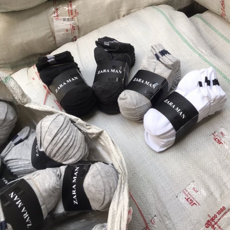 SET 10 đôi vớ nam Cotton cổ ngắn