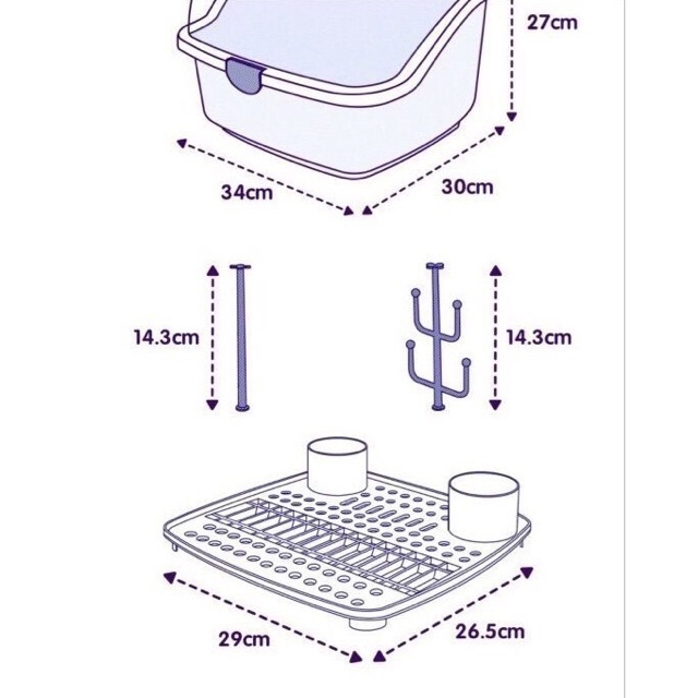KỆ ÚP BÌNH SỮA CÓ NẮP ĐẬY