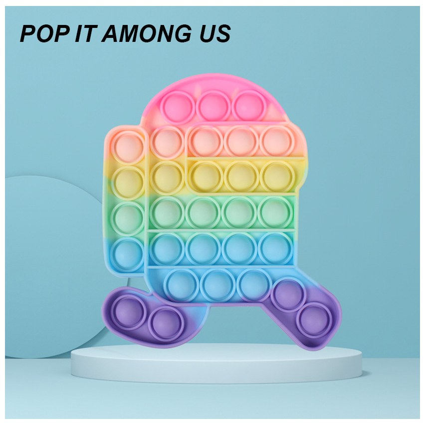 [THANH LÝ] Đồ chơi pop it giá rẻ Children Store, pop it siêu to khổng lồ, pot it, bop it, pop it rainbow, bóp ít