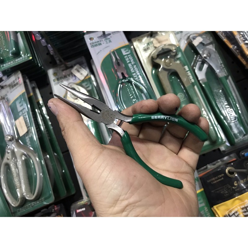 Kìm mỏ nhọn dài 125mm Berrylion
