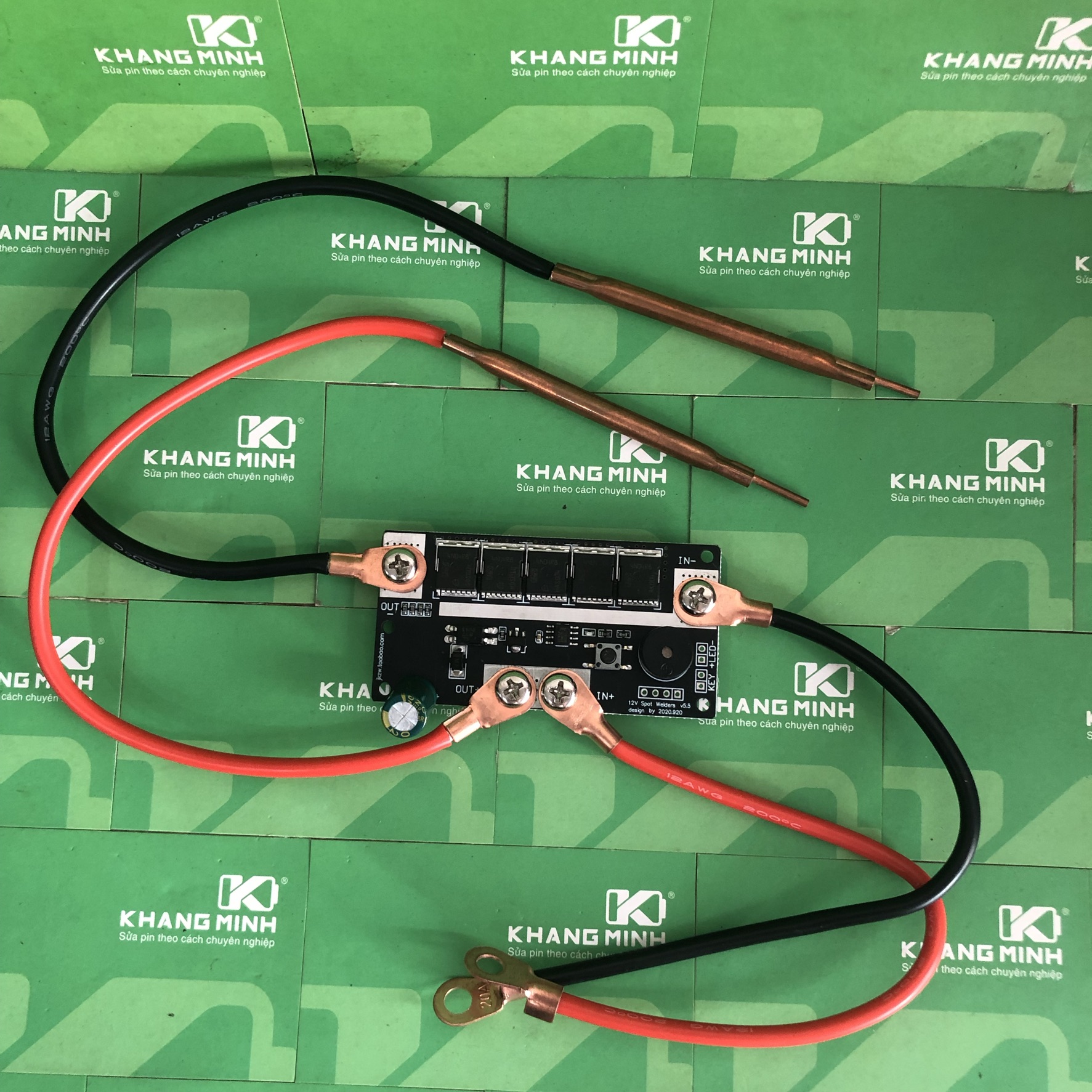 Mạch Timer DC 12V và phụ kiện DIY máy hàn pin mini