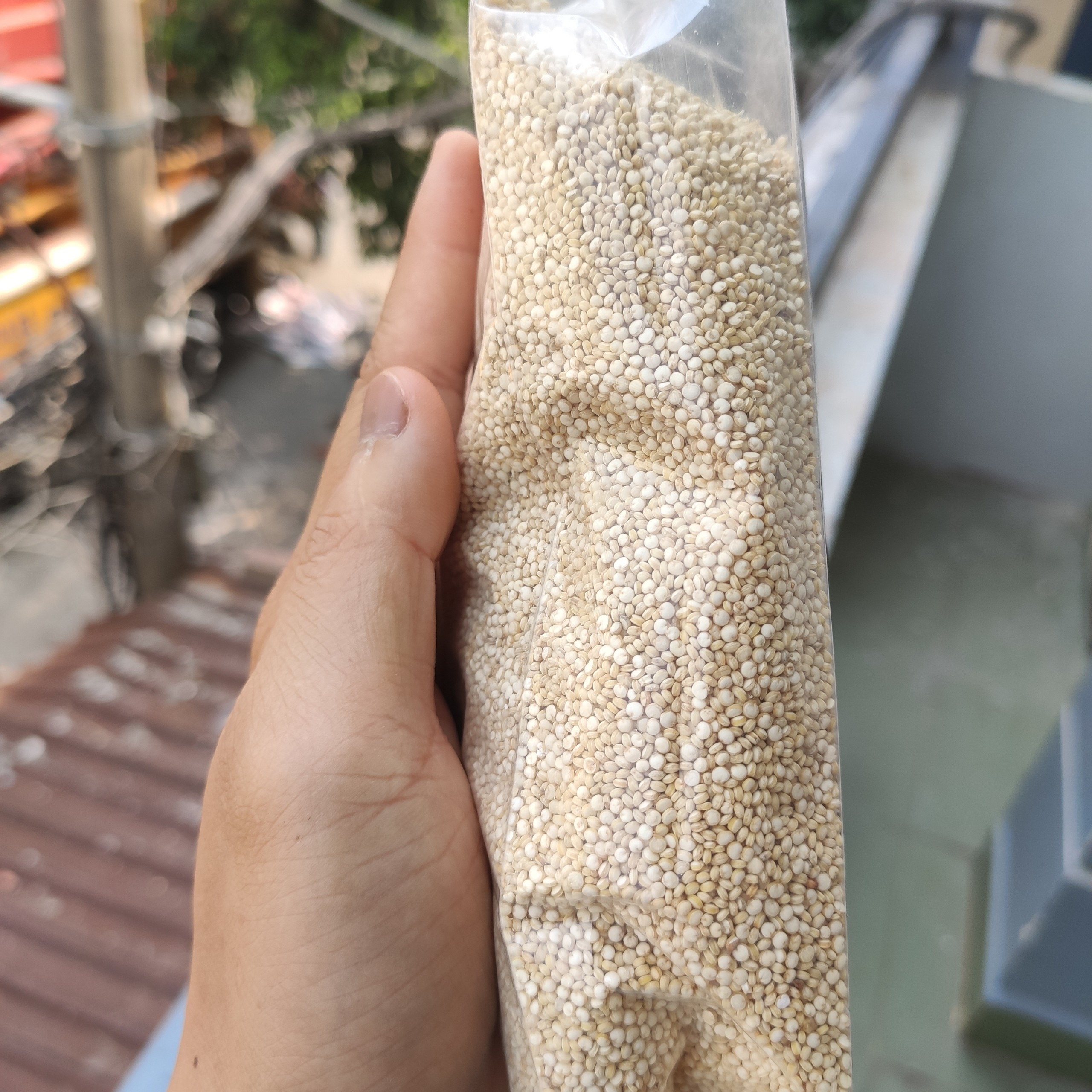 [HCM]Hạt diêm mạch quinoa trắng Simply Natural 500gr