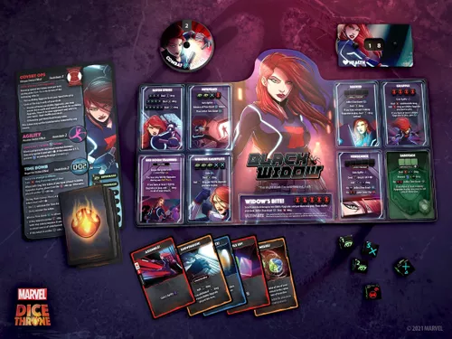 [US] Marvel Dice Throne: Black Widow v. Doctor Strange - Trò Chơi Board Game