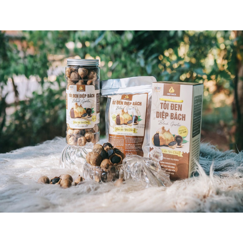 Tỏi Đen Cô Đơn loại Víp [1kg/ 2 hộp 500g]