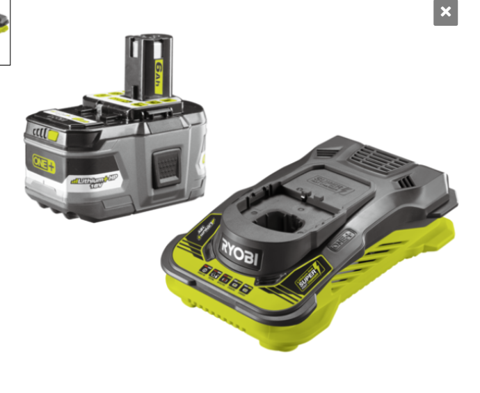 PIN SẠC RYOBI 18V LI 9.0AH RB18L90A