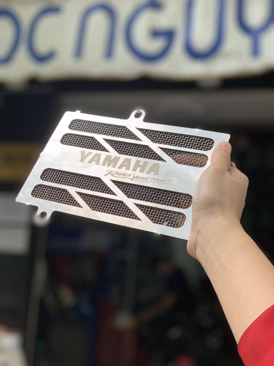 CHE KÉT NƯỚC INOX 304 CHO EXCITER 150