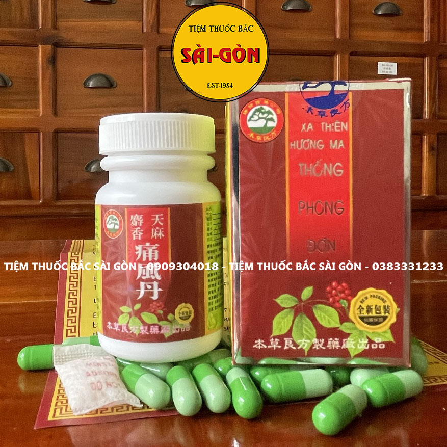 Xạ hương thiên ma thống phong đơn 30 viên