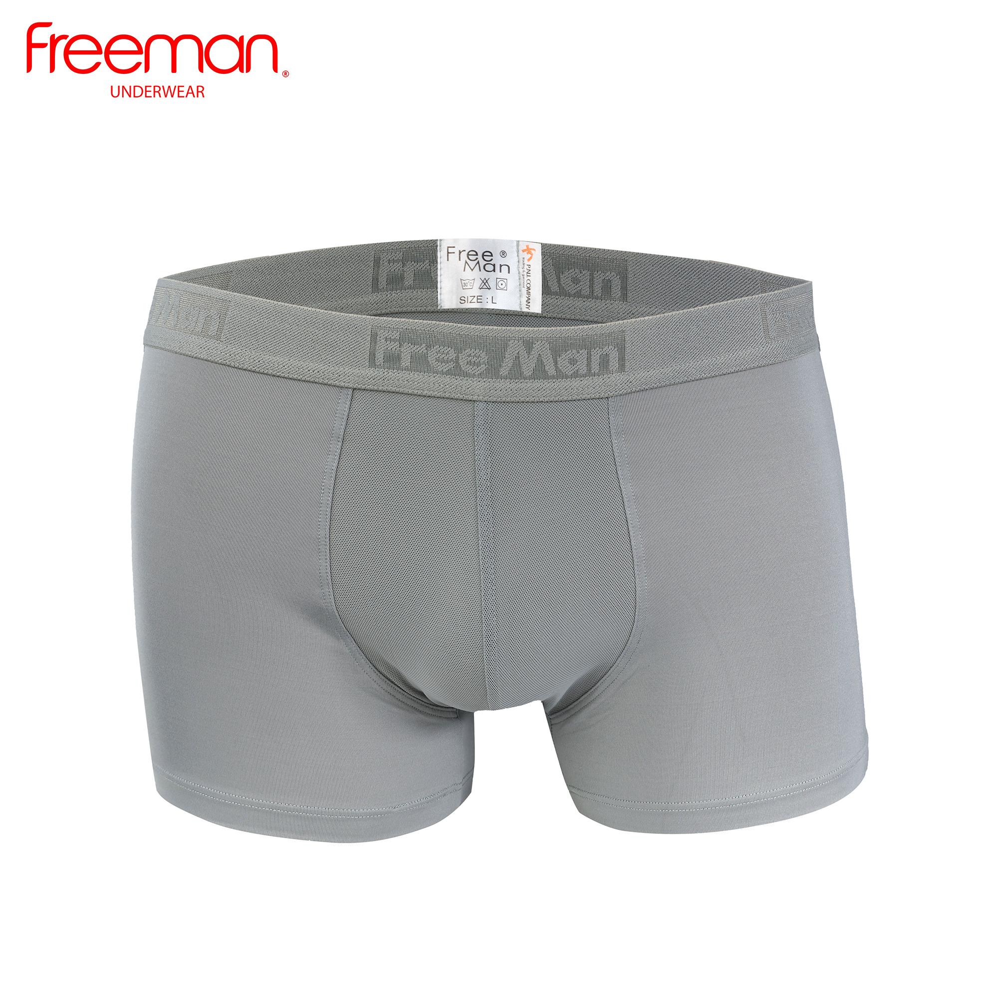 Combo 3 Quần boxer nam FREEMAN - Chất liệu thun lạnh 6510