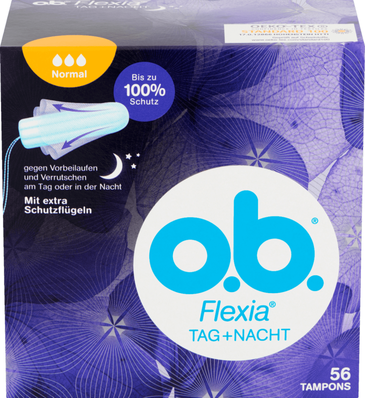 tampon ob Đức Flexia normal 56- băng vệ sinh dạng nút nội địa Đức