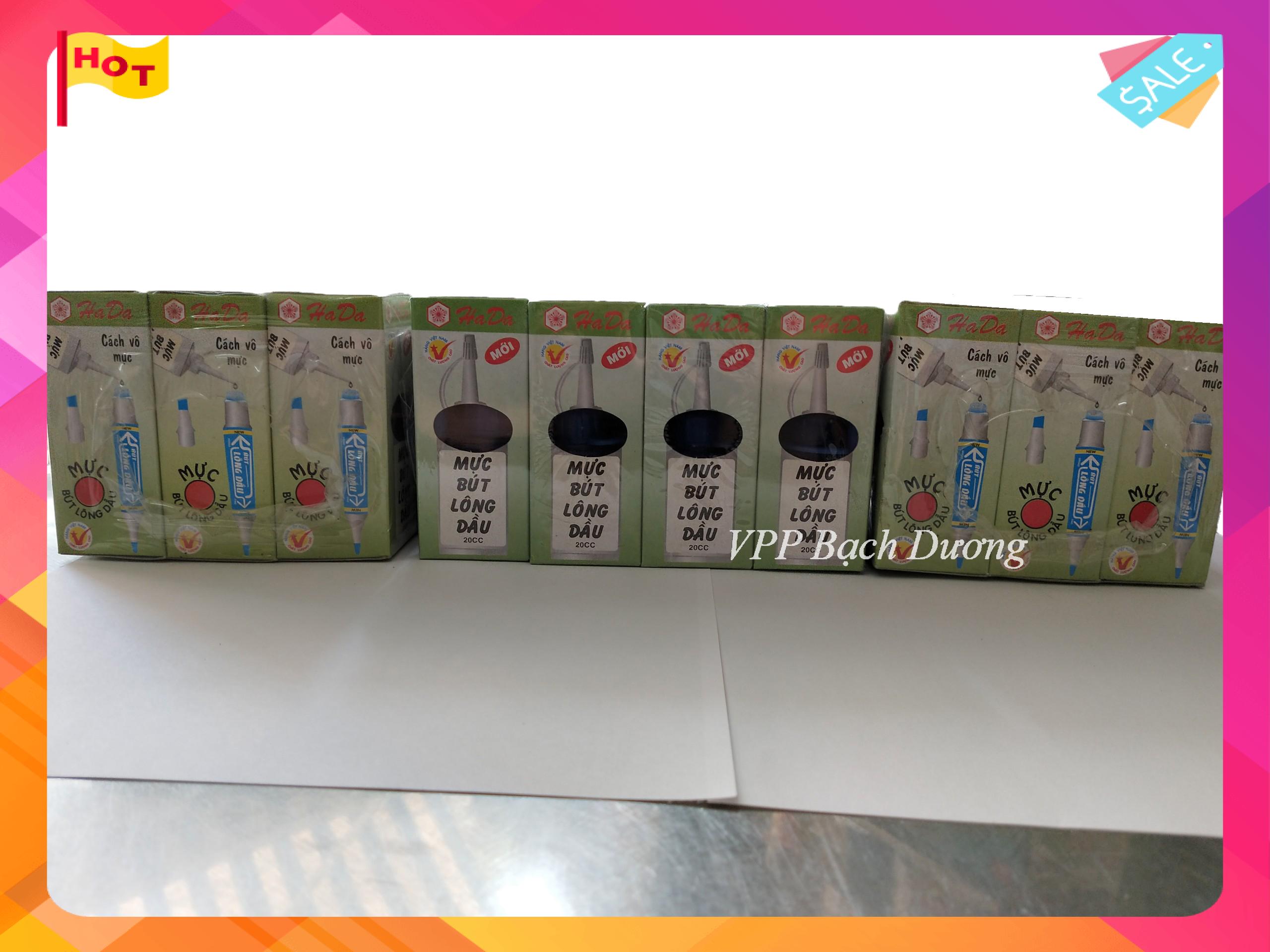 Mực lông dầu Hada - 12 chai