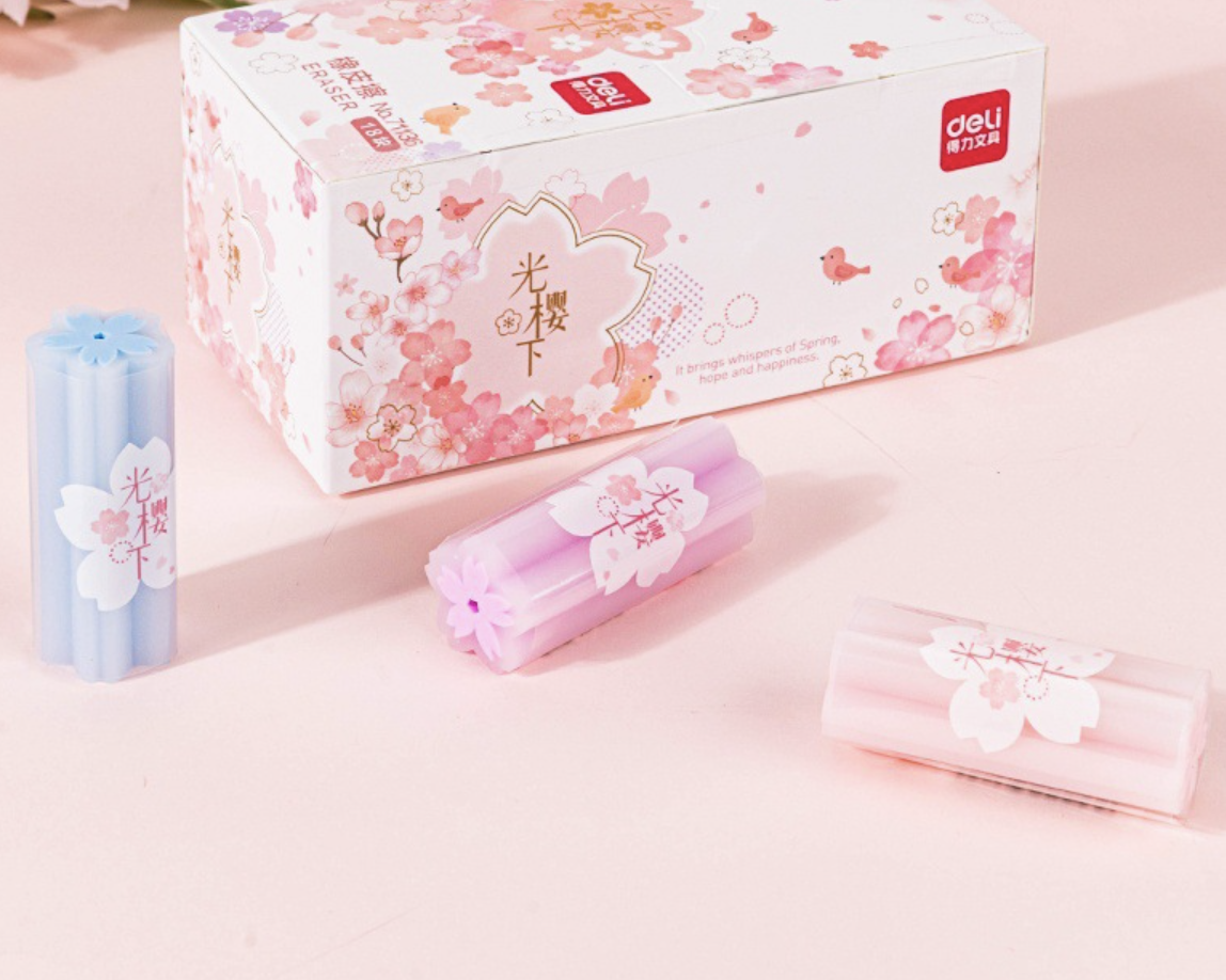 Tẩy Sakura Deli 71135 Nhà Cam