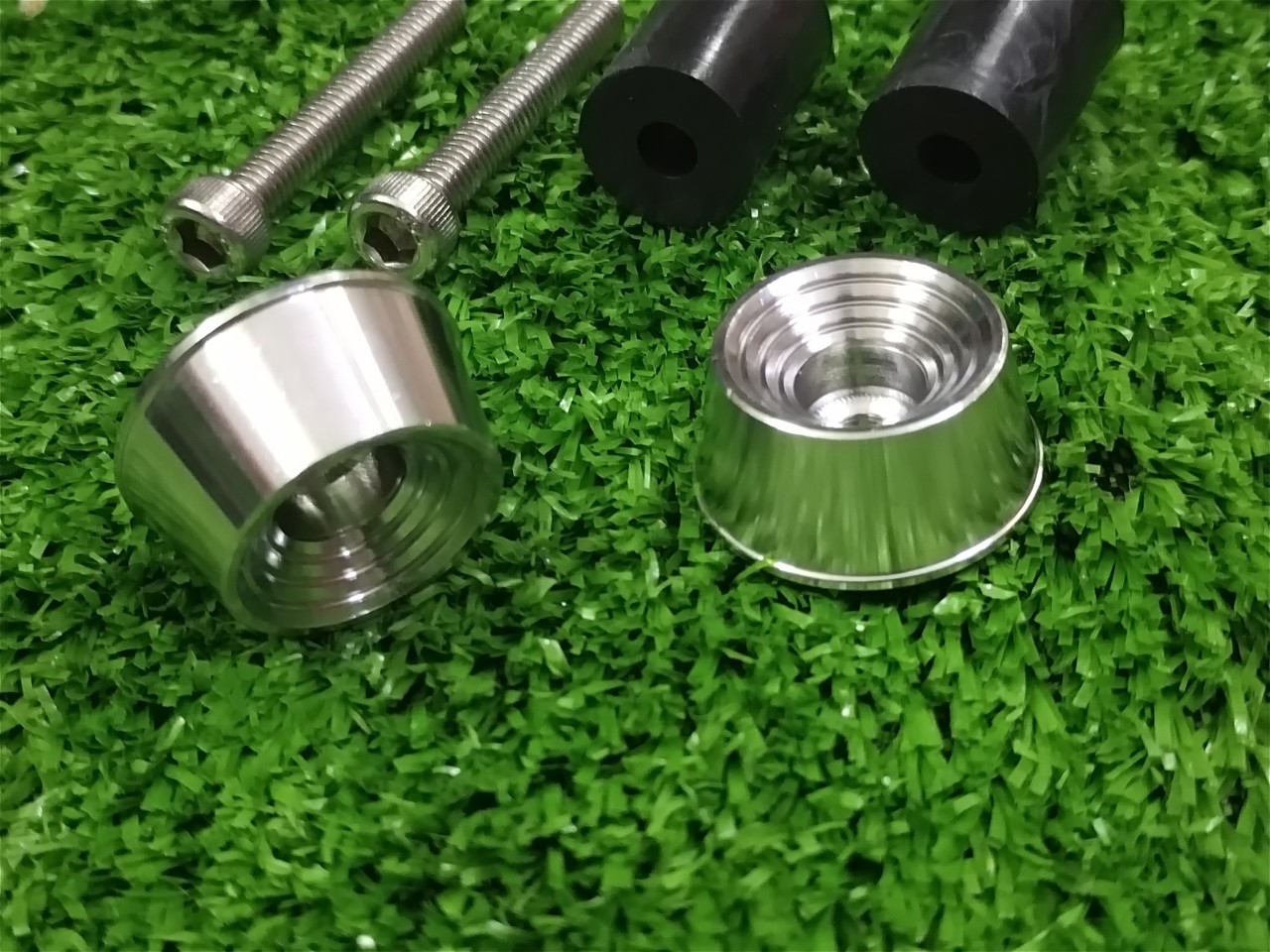 Gù tay Lái salaya INOX gắn mọi loại xe máy