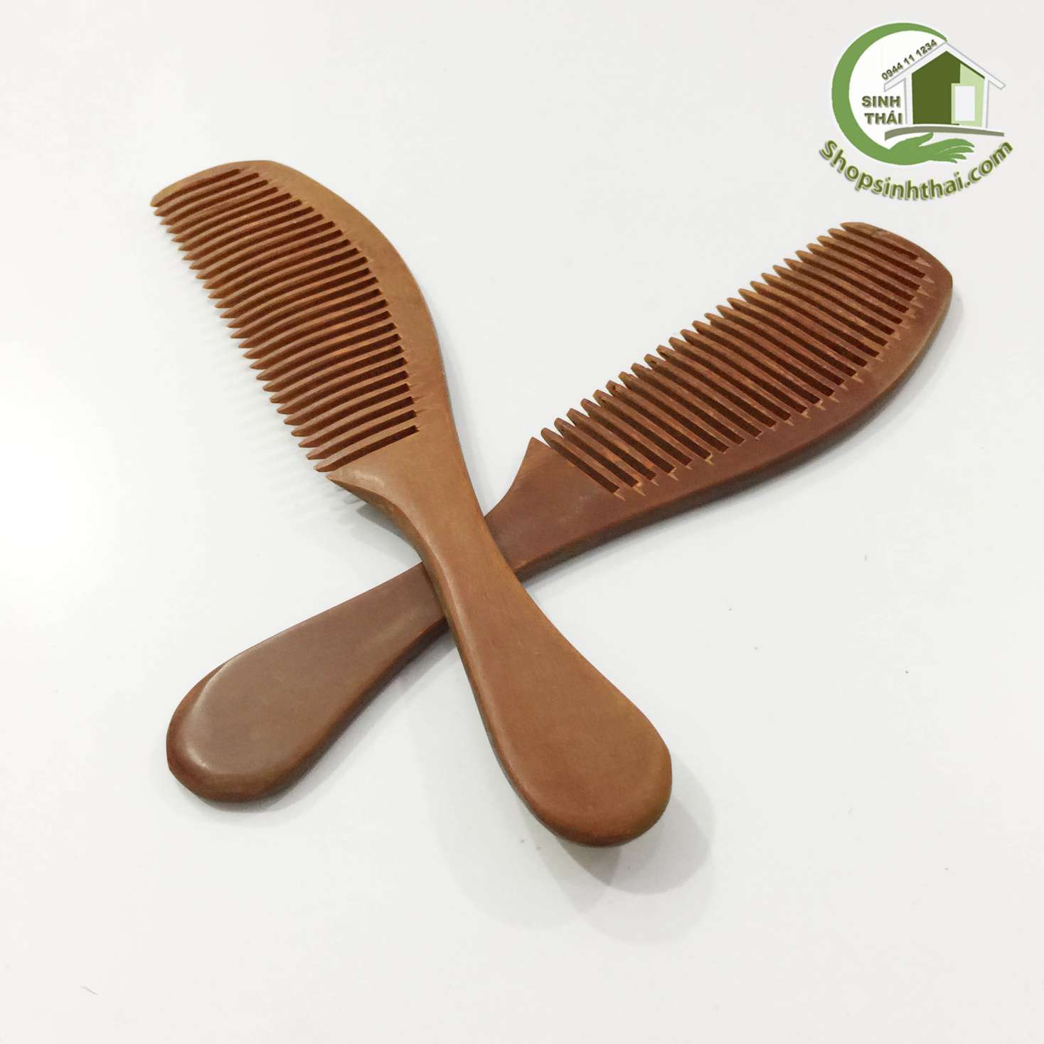 [HCM]Lược gỗ nhựa chải đầu - lược nhựa giả gỗ cao cấp