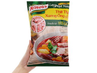 Hạt nêm thịt thăn, xương ống, tủy Knorr gói 900g thumbnail