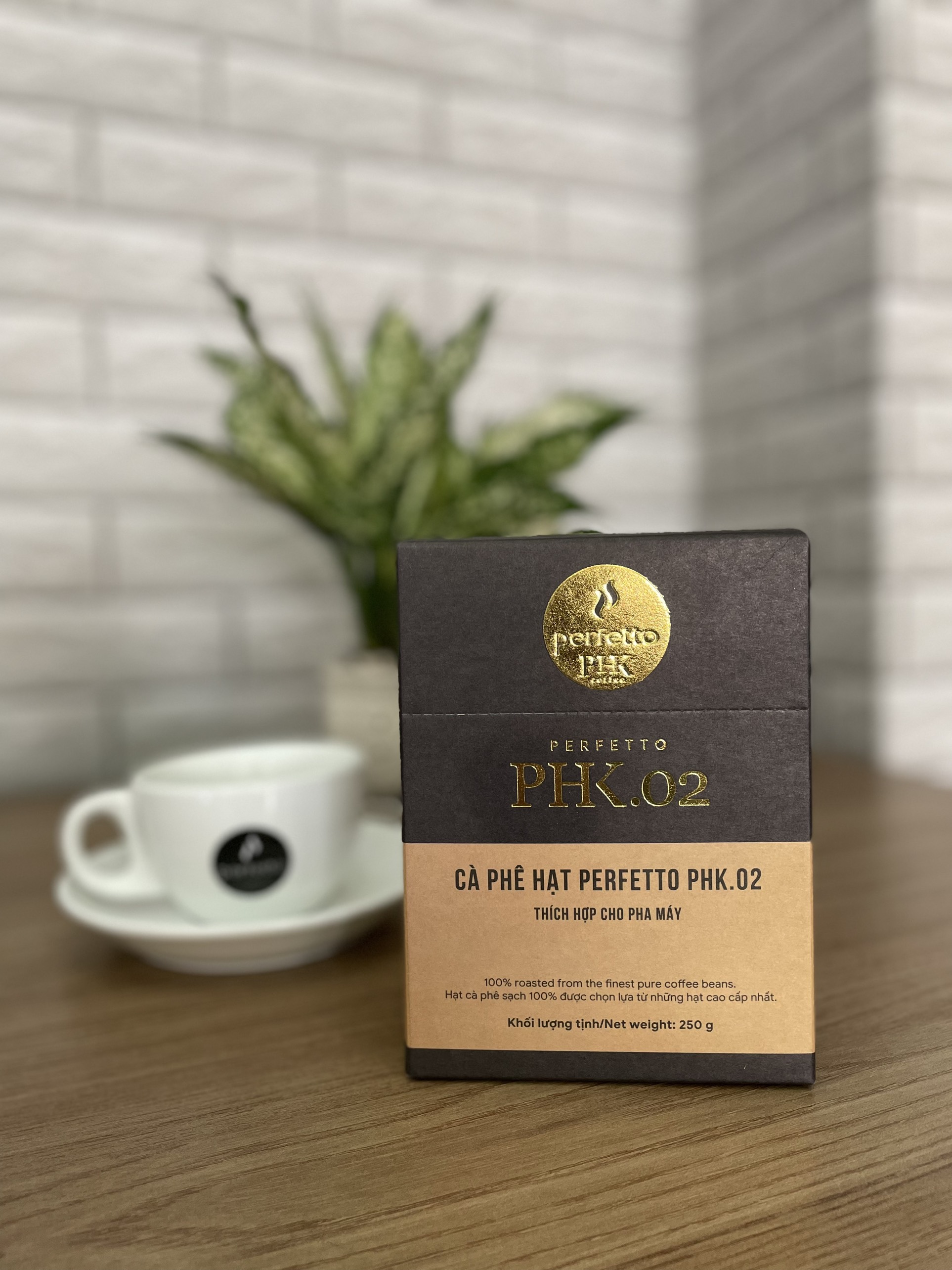 [Perfetto Coffee] Cà phê hạt - Cà phê bột PHK.02 (250g/ 500g)