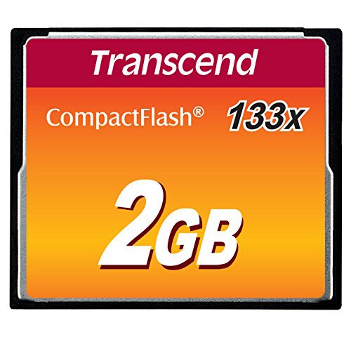 Thẻ nhớ CF Transcend CompactFlash 2GB 133x Speed dùng cho máy ảnh , máy CNC