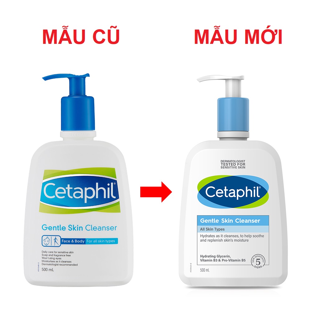 Sữa rửa mặt Cetaphil của Canada 500ml