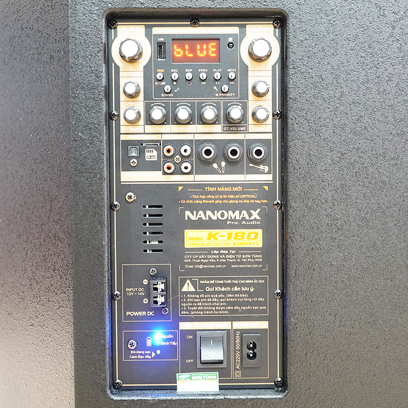 Loa Kéo Di Động Nanomax K-180