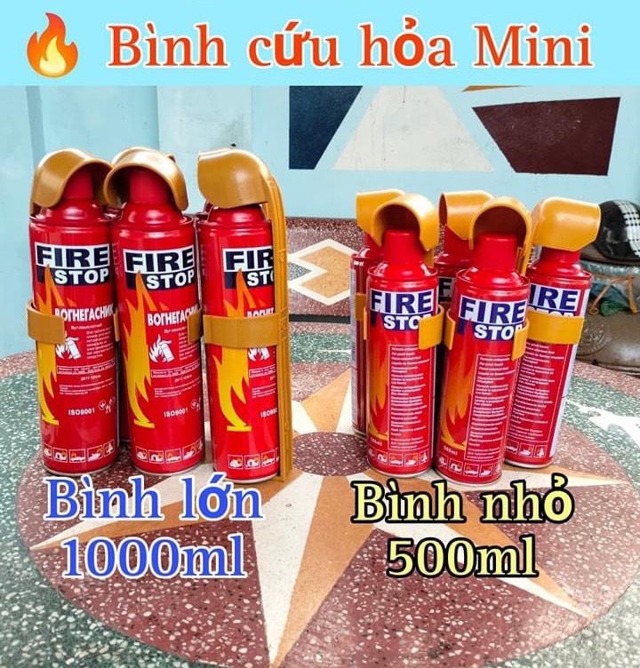 Bình cứu hỏa mini 500ml