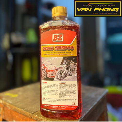 NƯỚC RỬA XE BZ CHAI 1 LÍT