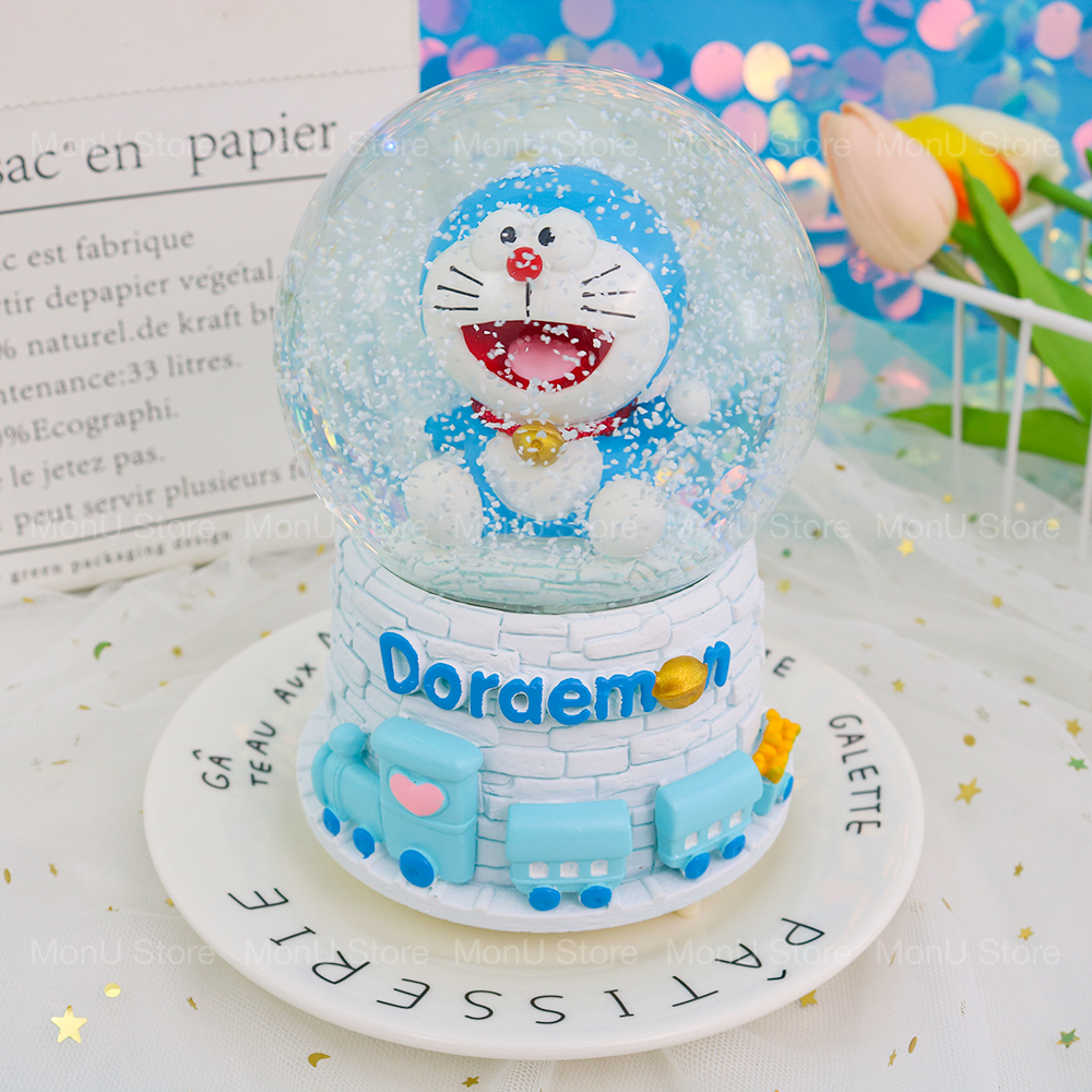 Quả cầu pha lê DORAEMON DOREMON có nhạc dễ thương cute MON0068