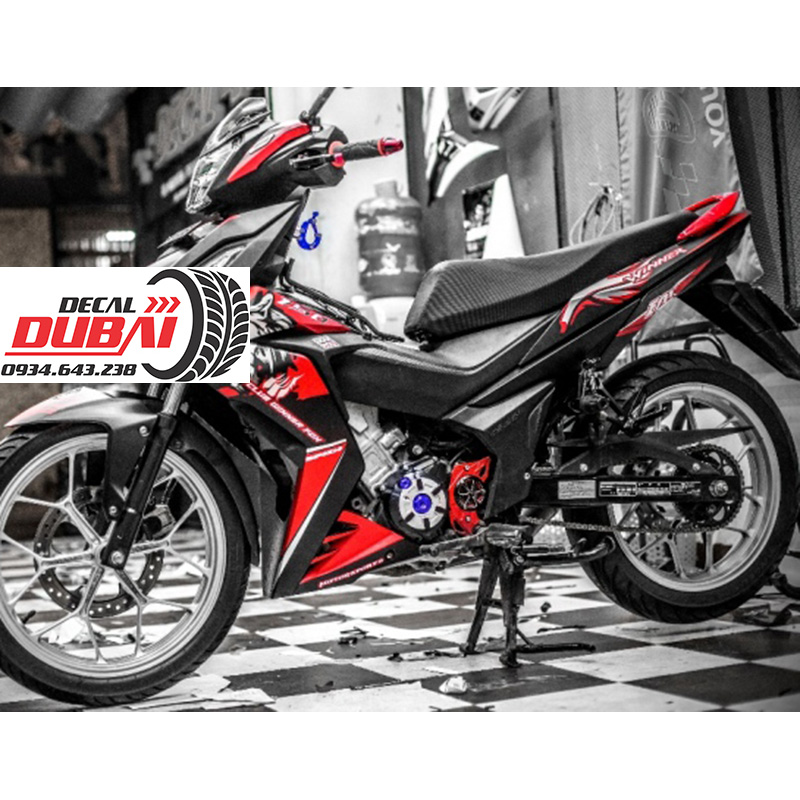 Tem Trùm Winner V1 Sói Đỏ Đen Siêu Ngầu
