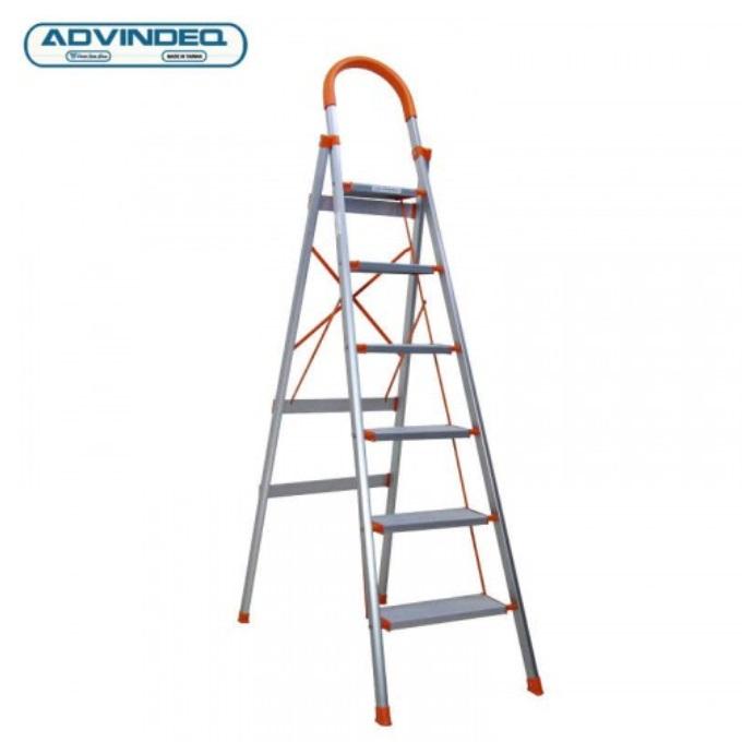Thang nhôm ghế 6 bậc xếp gọn Advindeq ADS-706