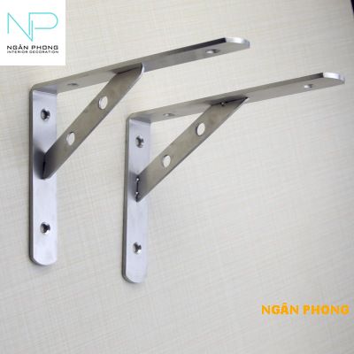 [HCM]CẶP GIÁ ĐỠ INOX 201- 4MM
