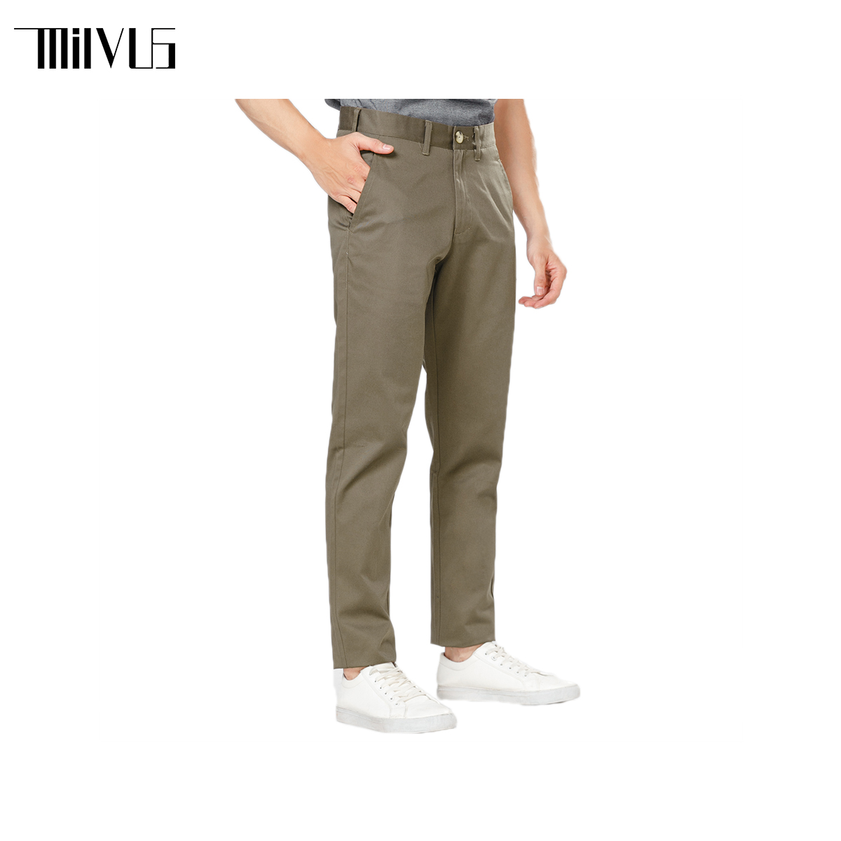 Quần kaki Milvus - MVPN025MBR25