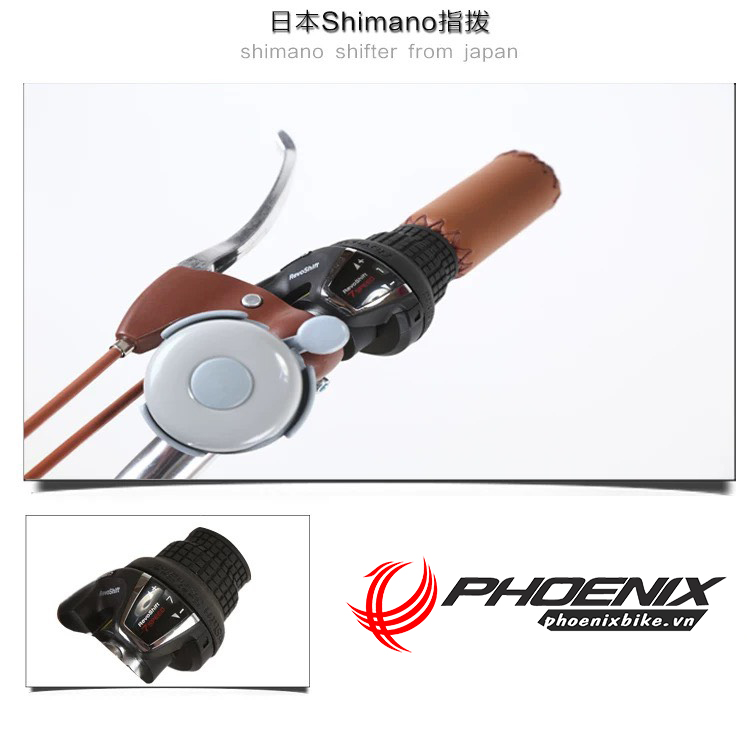 XE ĐẠP PHOENIX MINI DÀNH CHO NỮ 24 INCH 2024