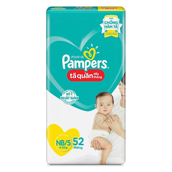 Bỉm Pamper quần NB-S52