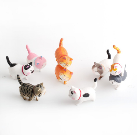 Bộ 9 mô hình mèo Munchkin thế hệ I,II