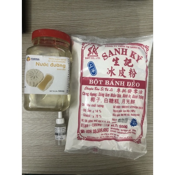 Combo làm vỏ bánh dẻo - 156marthcm