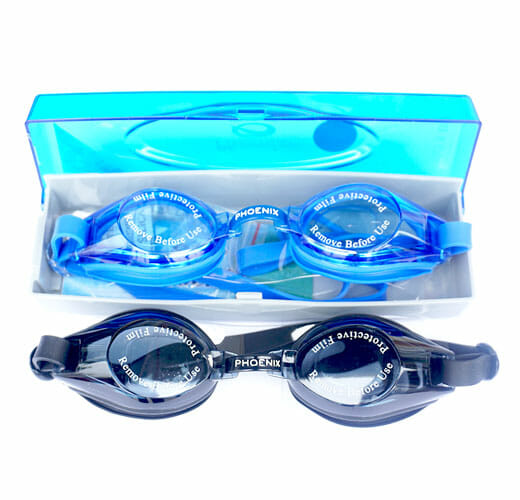Kính Bơi Phoenix 203 Chống Mờ Màu Xanh & Đen