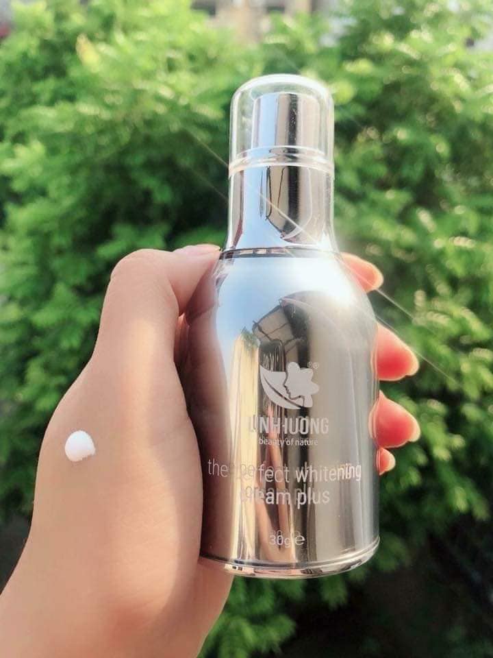 Kem Sữa Linh Hương Beauty Of Nature The Perfect Whitening Cream Plus 30g - Kem Dưỡng Trắng Da Ban Ngày Cấp Ẩm