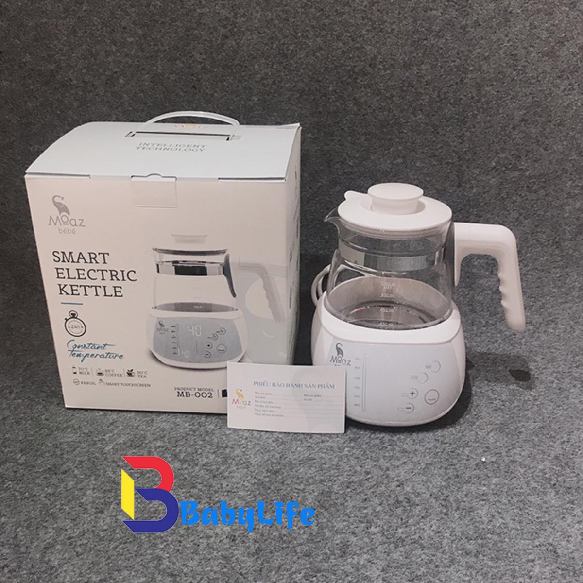 BÌNH ĐUN NƯỚC THÔNG MINH MOAZ BEBE 1000ML