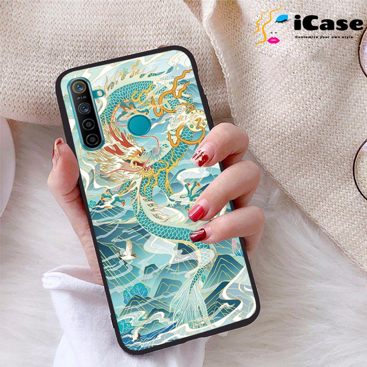 Ốp lưng Realme 5 viền dẻo TPU BST Rong