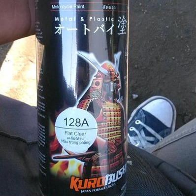 Chai phủ bóng nhám 128A sơn samurai