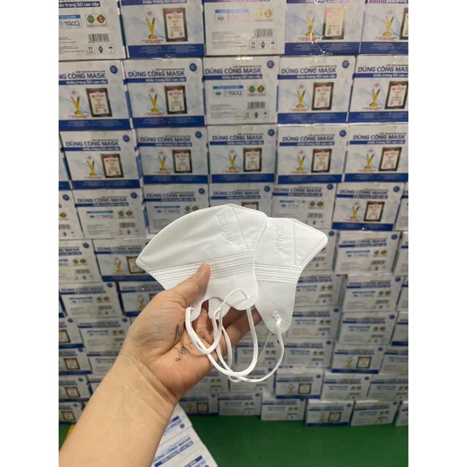 Thùng 100 Chiếc Khẩu Trang 5D Dũng Công