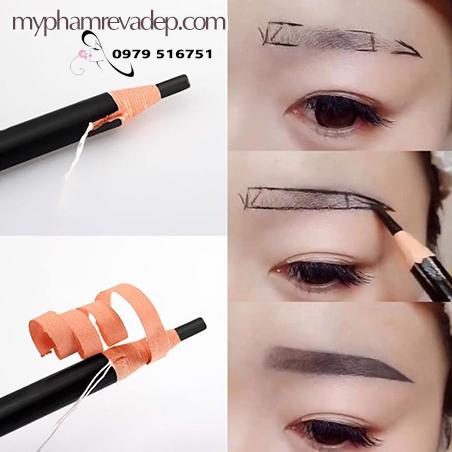 COMBO 6 CÂY CHÌ XÉ KẺ MÀY SIÊU RẺ (3 CÂY ĐEN VÀ 3 CÂY NÂU)