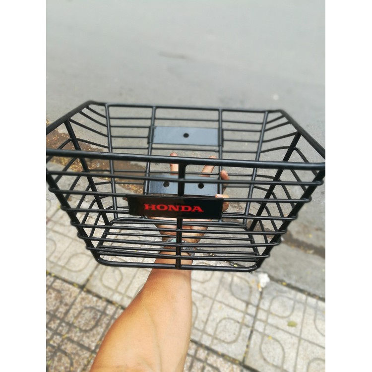 Rổ đen Honda Wave nhỏ sọc ngang