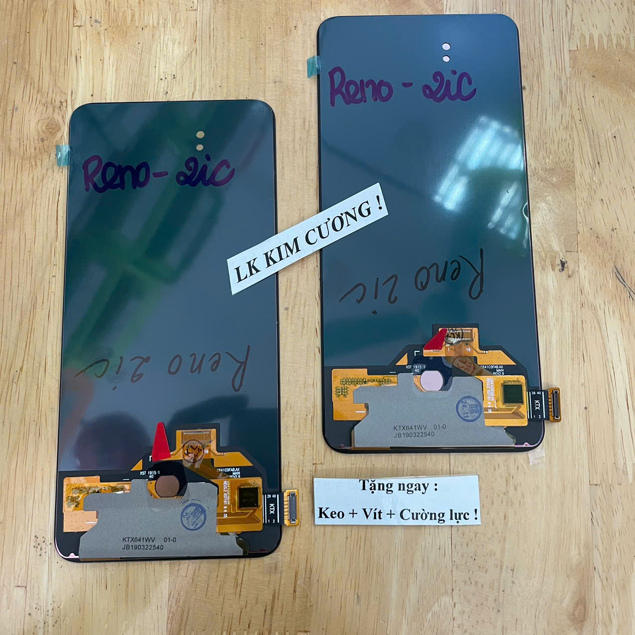 Màn hình oppo RENO - OLED (2IC) (VÂY CÁ MẬP)